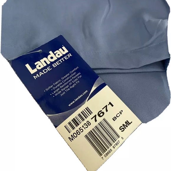 Landau NWT Unisex Drawstring Scrub Pants 7671 - Picture 5 of 5